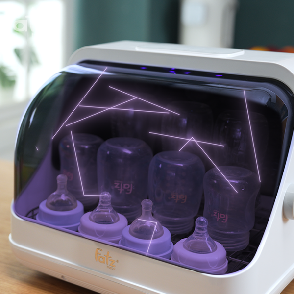 Máy úp bình sữa, tiệt trùng UVC, sấy khô và bảo quản Fatz Baby Tidy 3 FB4601HB