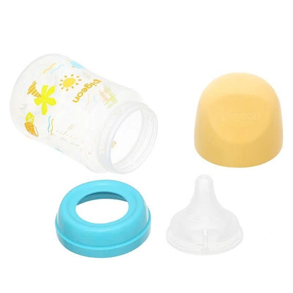 Bình sữa PP Pigeon Softouch Baby-Friendly World cổ rộng 160ml - Mùa Hạ (từ 0 tháng)