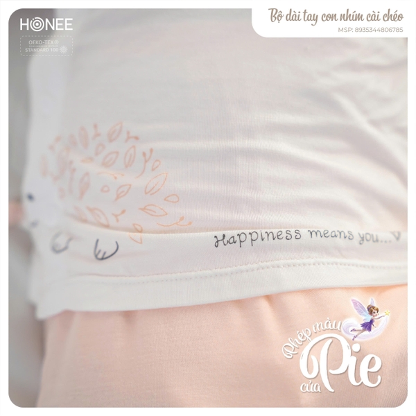 (C1.5) Bộ dài tay con nhím cài chéo 6785 Honee