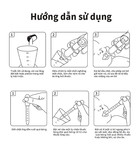 Dụng cụ bón thuốc uống thuốc Emmakids