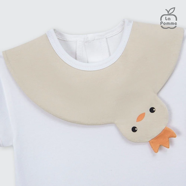 Body cộc tay La Pomme Gà bông tinh nghịch