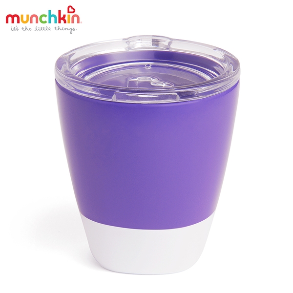 Bộ 2 cốc có nắp Munchkin MK11489 (Hồng-tím)