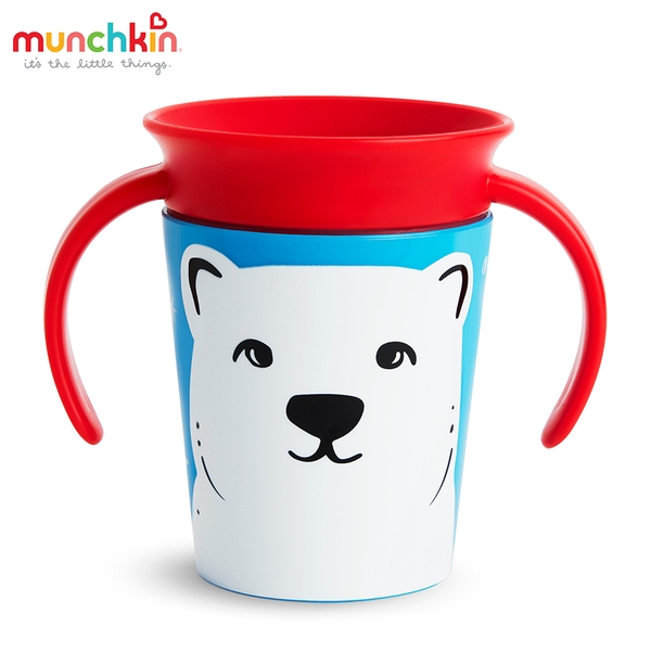 Cốc 360 độ chống đổ Deco có tay cầm Munchkin MK17423 (177ml)
