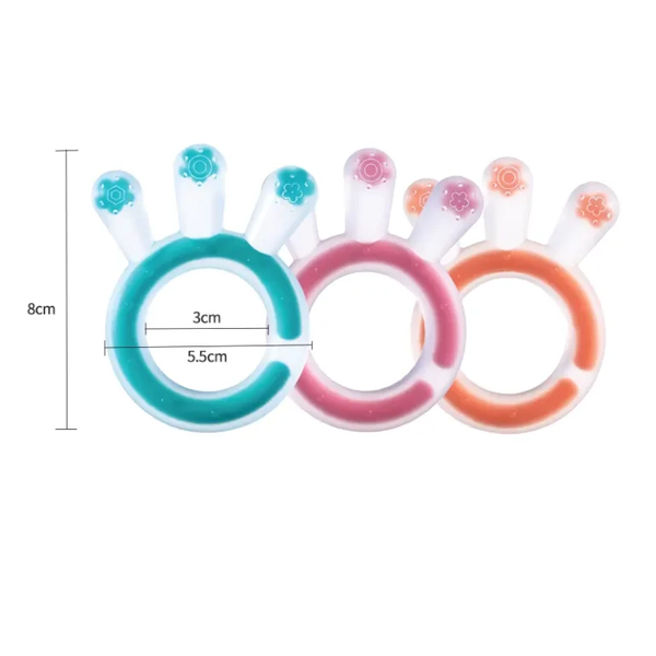 Gặm nướu Silicone hình bàn tay GALENA GA-TH02 (màu ngẫu nhiên)