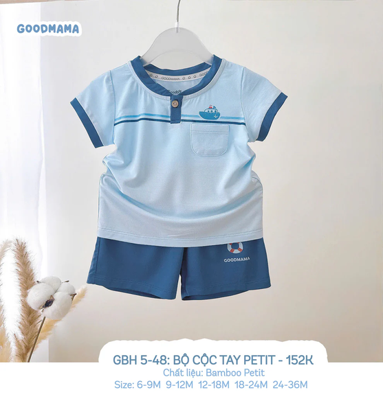 Bộ cộc tay Peptit GBH 5-48 Goodmama