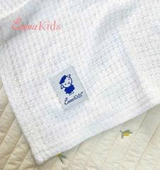 Chăn Lưới Sợi Tre Organic Cao cấp Emmakids 75x100cm (màu ngẫu nhiên)