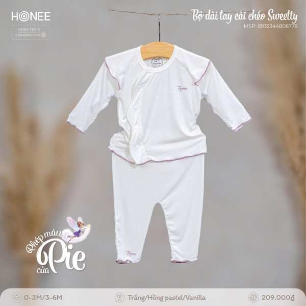 Bộ dài tay cài chéo Sweetty 6778 Honee