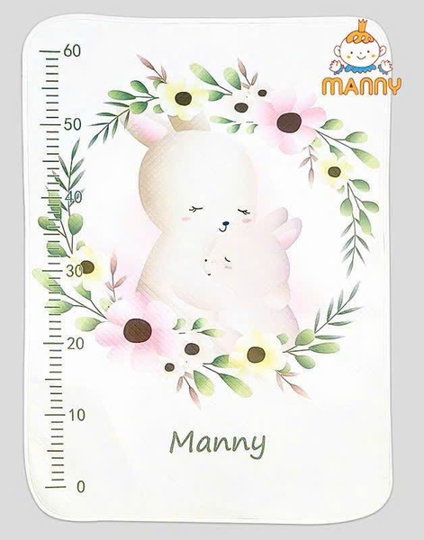 Lót tè chống thấm cổ tích 4D cotton cao cấp Manny 50x70cm (họa tiết cổ tích)