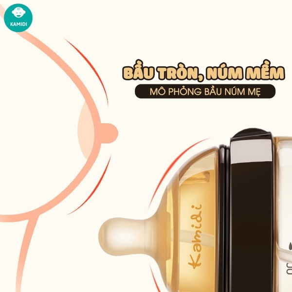 Bình sữa Kamidi PPSU 210ml