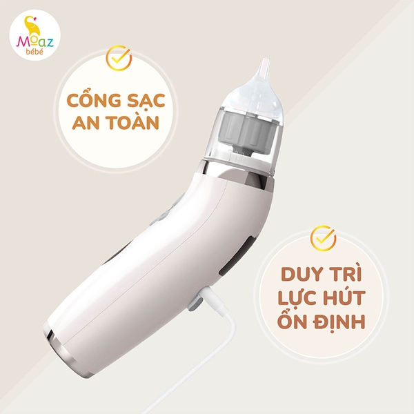 Máy hút mũi không dây Moaz BéBé MB095