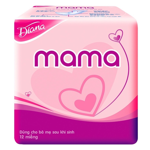 Bỉm Diana Mama cho mẹ (12 miếng)