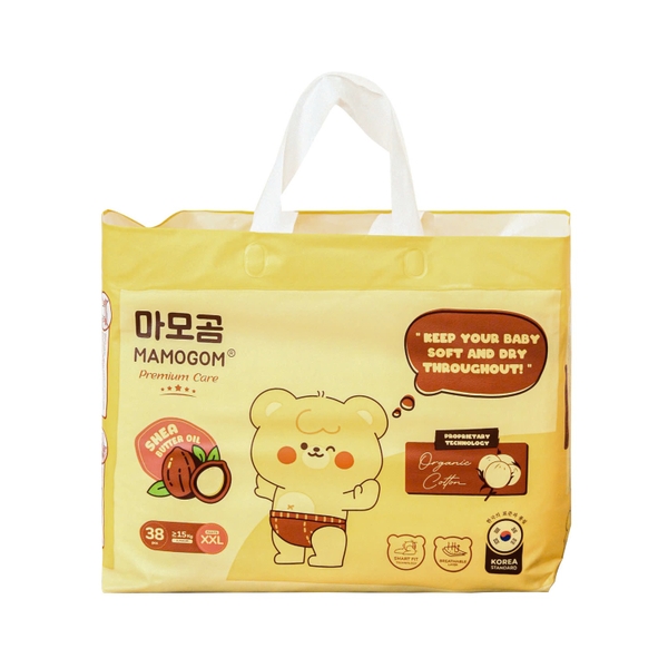 Bỉm - Tã quần Mamogom Premium Size XXL38 miếng (cho bé ≥15kg)