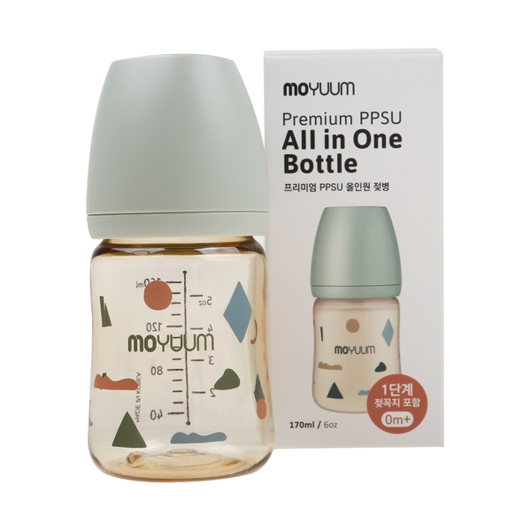 Bình sữa Moyuum Mây xanh 170ml