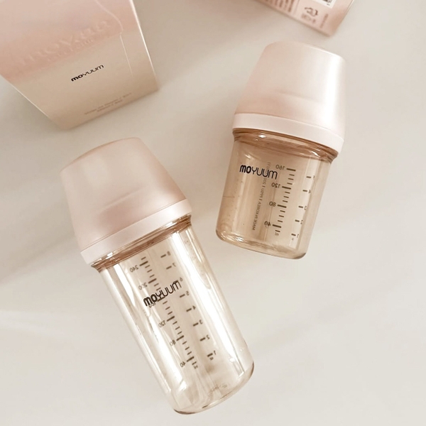 Bình sữa Moyuum Mov.aa cổ rộng thế hệ mới Basic 250ml