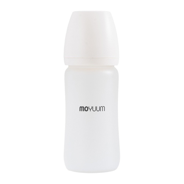 Bình sữa Moyuum Thủy tinh bọc silicone 240ml