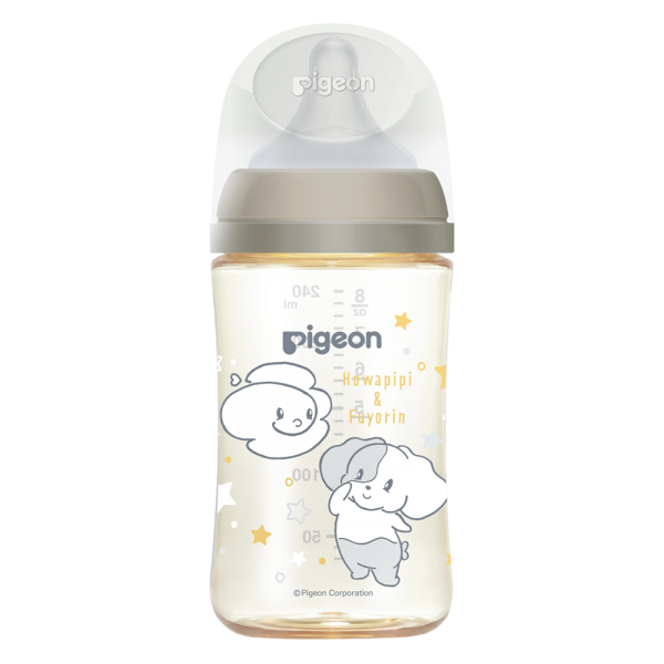 Bình sữa Pigeon PPSU Howapipi WN3, 240ml