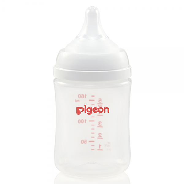 Bình sữa Pigeon Softouch PP Plus WN3, 160ml