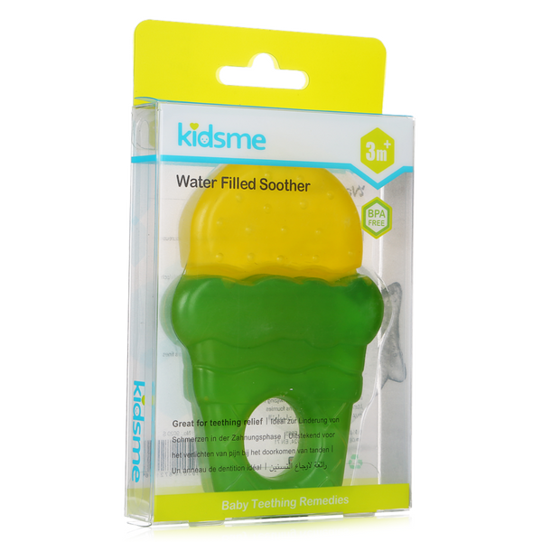 Cắn nướu mềm có nước hình que kem Kidsme 9447 - màu Chanh (3M+)