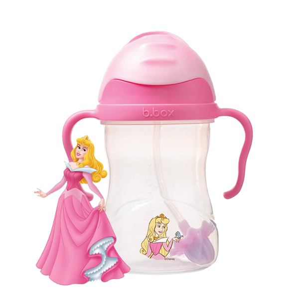 Bình tập uống B.BOX Disney 360 độ - Aurora (240ml)