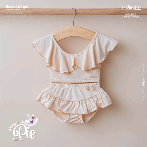 (C4.5) Set bơi bé gái 6846 Honee