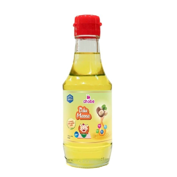 Dầu Macca ăn dặm Lê Gia cho bé 60ml (6M+)