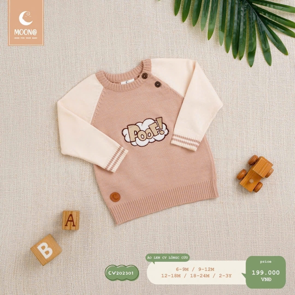 Áo CV len lông cừu Moon@