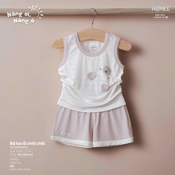 (C5.5) Bộ ba lỗ Chill Chill 8031 Honee