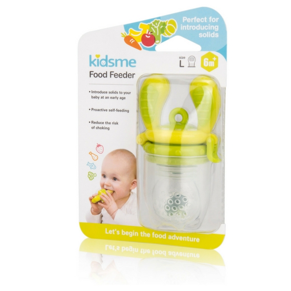Túi nhai chống hóc Kidsme 160337 size L Màu Chanh (6M+)