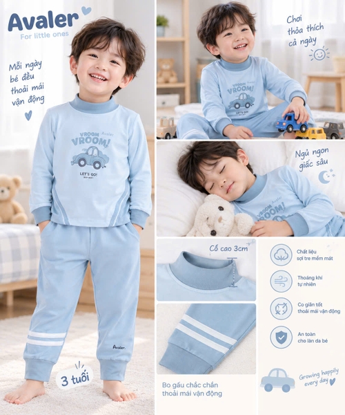 Bộ 3cm màu thể thao Avaler 26AV092