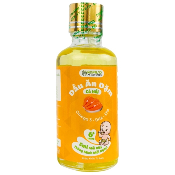 Dầu ăn dặm Cá hồi Anpaso 50ml