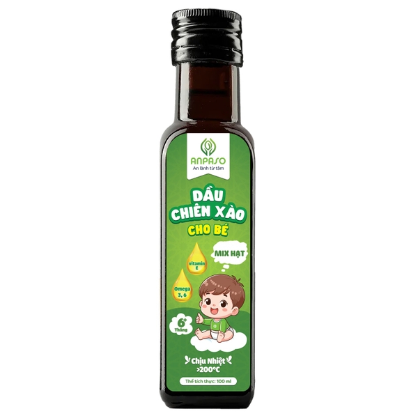 Dầu ăn dặm Mix hạt chiên xào cho bé 100ml