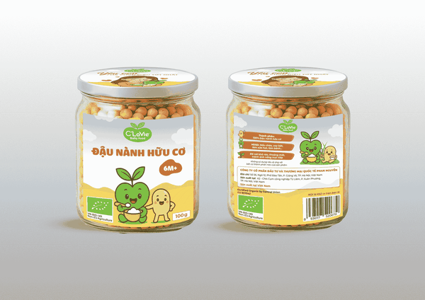 Đậu nành hữu cơ C'LaVie 100g