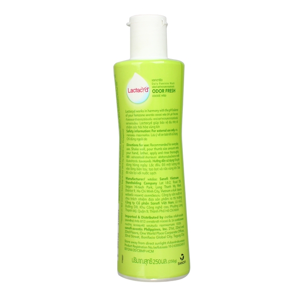 Dung dịch vệ sinh phụ nữ Lactacyd 250ml