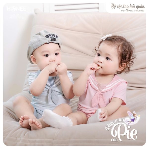 (C5) Bộ cộc tay hải quân 6983 Honee