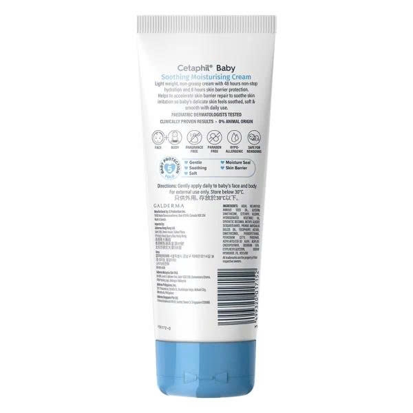 Kem dưỡng ẩm và làm dịu cho da nhạy cảm Cetaphil 100g (0M+)