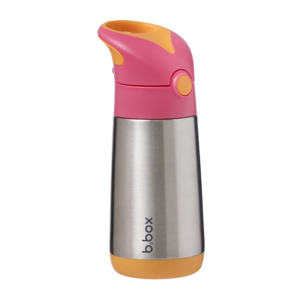Bình nước giữ nhiệt đa năng BBOX cho bé màu hồng 350ml