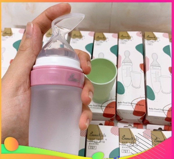 Bình thìa ăn dặm cho bé EMMAKIDS 727
