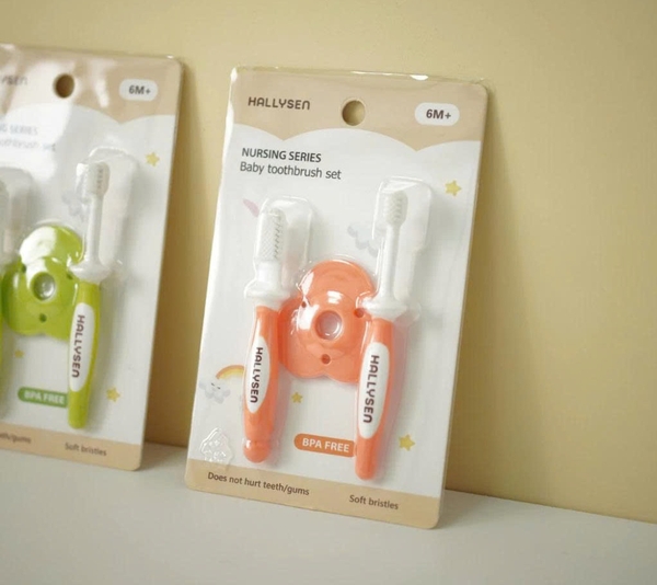 Bộ bàn chải TPE Hallysen cho bé