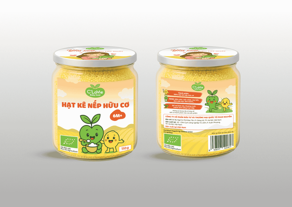 Hạt kê nếp hữu cơ C’LaVie 110g