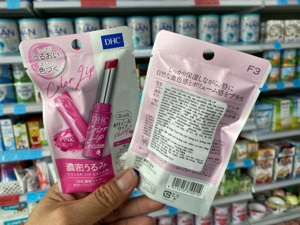 Son dưỡng môi có màu DHC Color Lip (màu hồng)