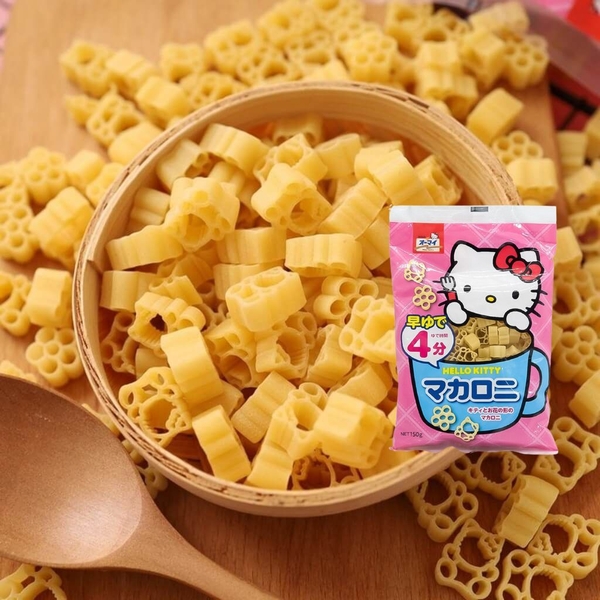 Nui dinh dưỡng Hello Kitty Macaroni 120g (9M+)