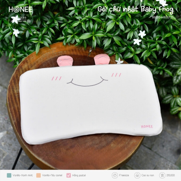 GỐI CHỮ NHẬT BABY FROG 5733 HONEE