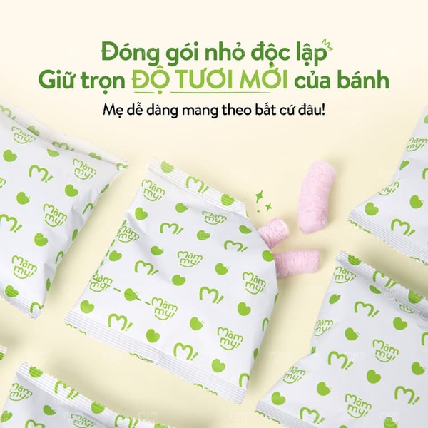 Bánh gạo ăn dặm Mămmy vị chuối 50g (7M+)