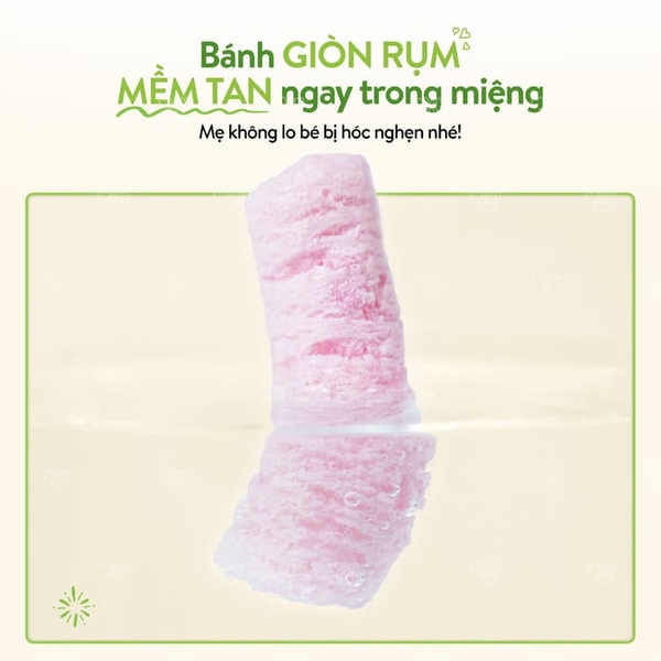 Bánh gạo ăn dặm Mămmy vị chuối 50g (7M+)