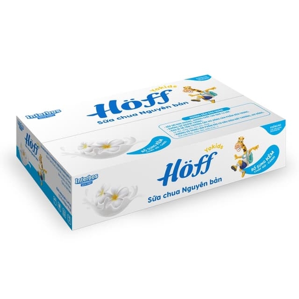 Sữa chua có đường Hoff vị nguyên bản 4x55g (6M+)
