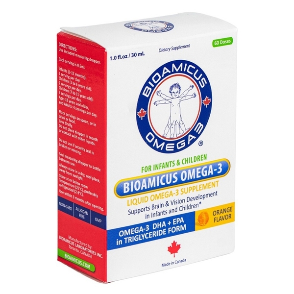 BioAmicus Omega-3 DHA+ EPA 30ml (0M+)