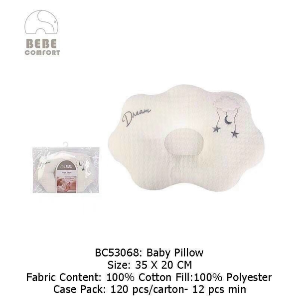 Gối Bebe Comfort 35x20cm, màu sắc ngẫu nhiên
