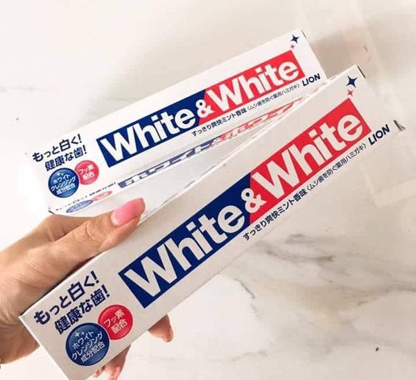 Kem đánh răng White And White Lion 150g cho trẻ trên 6 tuổi & người lớn