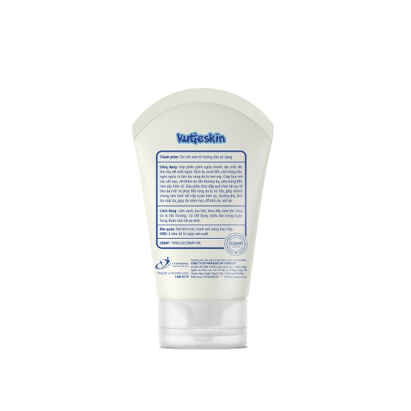 Kem bôi dịu da cho bé Kutieskin 30g