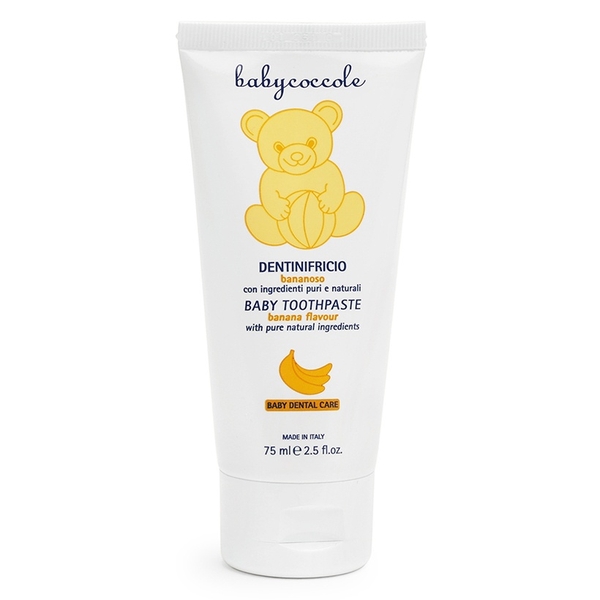 Kem đánh răng Babycoccole hương chuối 75ml 6M+